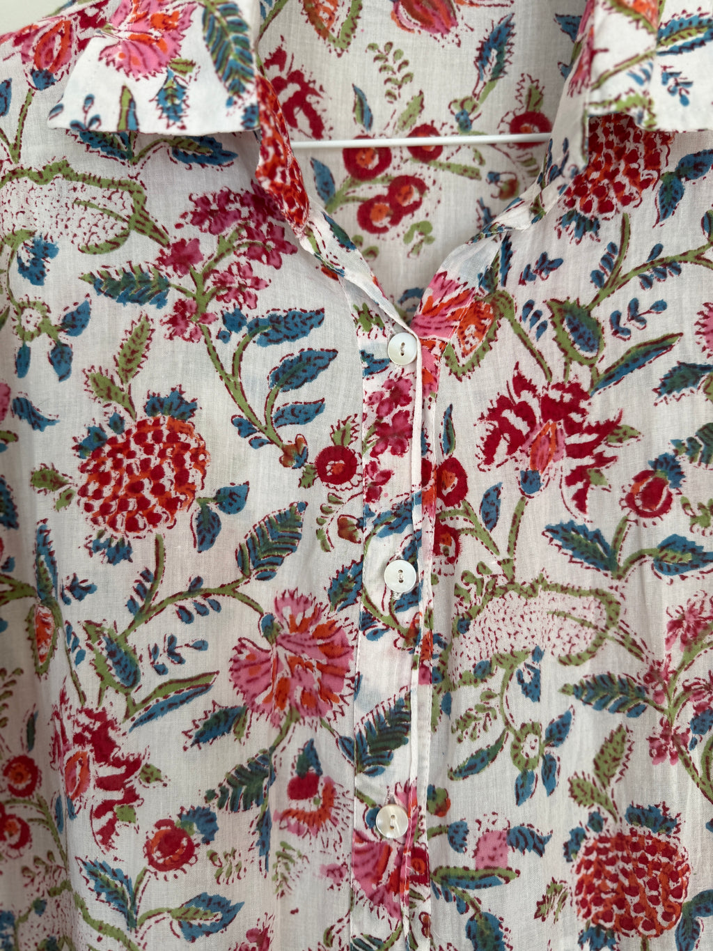 Dipika dress - white multi floral