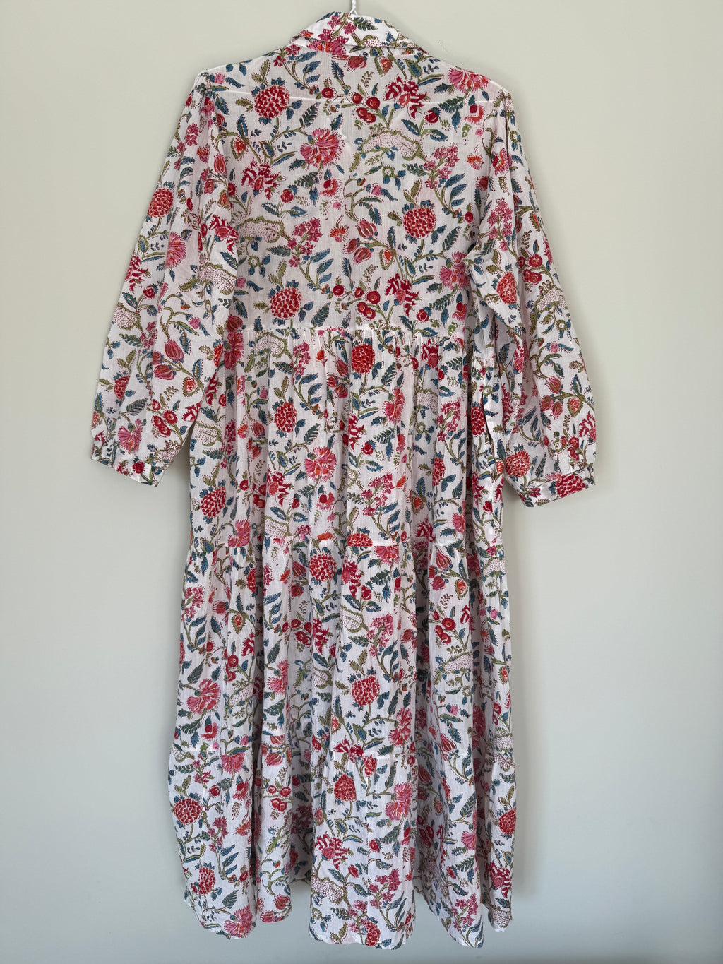 Dipika dress - white multi floral